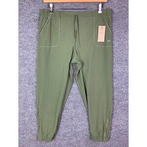 NWT‎ Albion Sage Jetsetter Pull-On Zip Ankle Jogger Women’s Size XL Petite